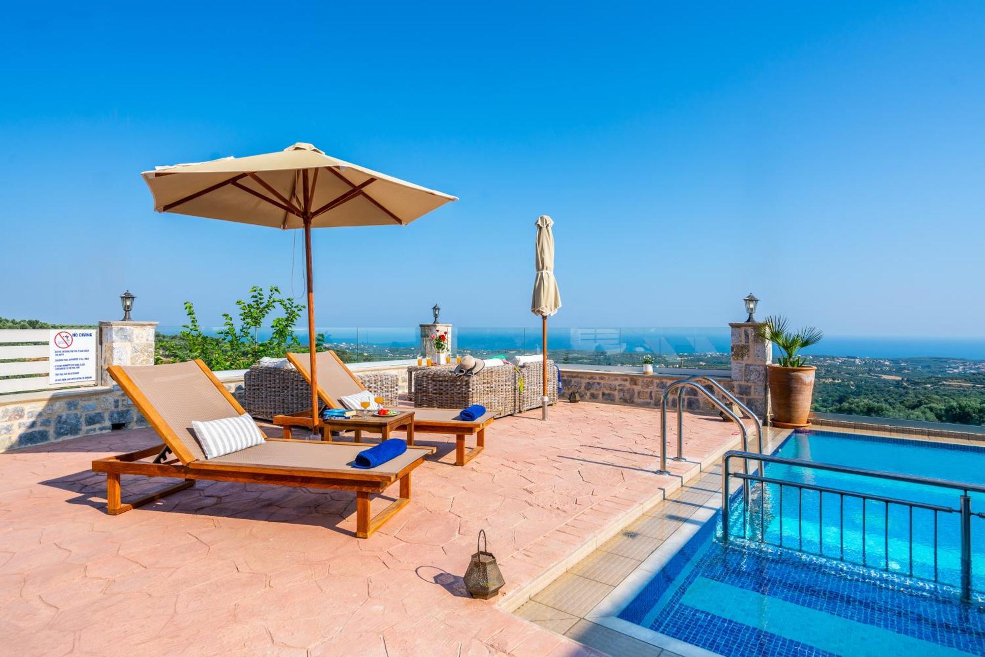 New Villa Kantifes 4 Families Or Couples With Private Pool & Bbq Kirianna Exterior photo