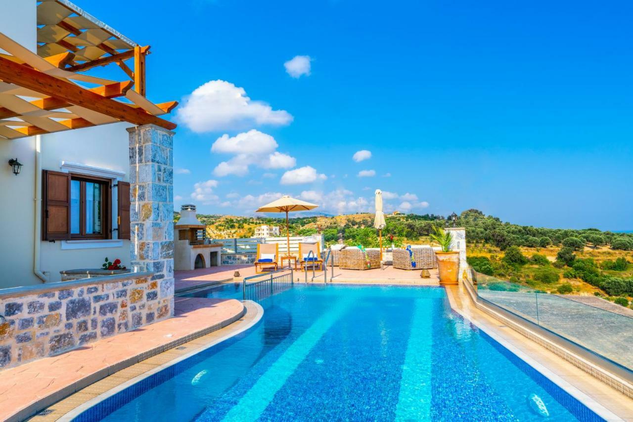 New Villa Kantifes 4 Families Or Couples With Private Pool & Bbq Kirianna Exterior photo